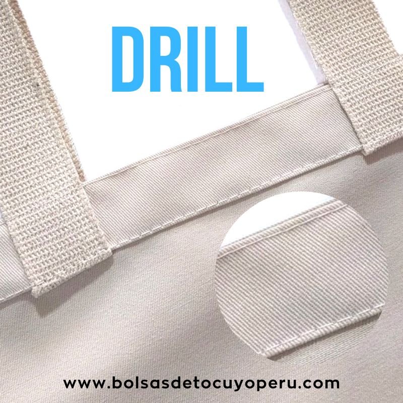 Bolsas en tela Drill