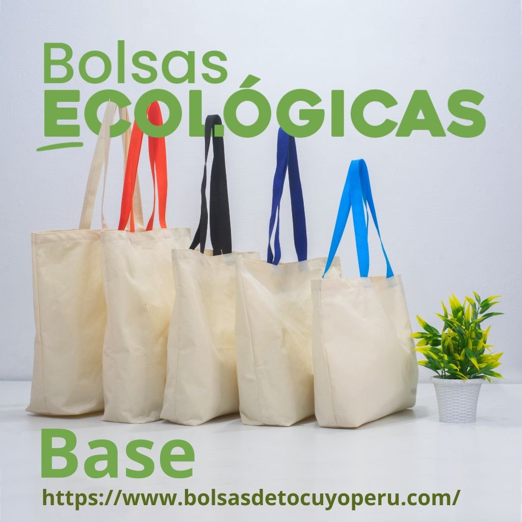 Bolsas de Tocuyo con Base